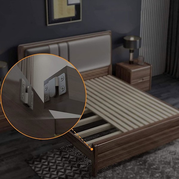 12 stk. Skjulte Monteringsbeslag, Sofa Møbelkontakt, B