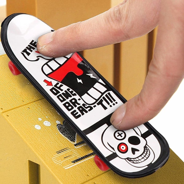 Fingerboard Fingertops Adventskalender 2024, Juletelling Finger Skateboard Kule Leke Sett Mini Skateboards, Finger Skateboards Adventskalender