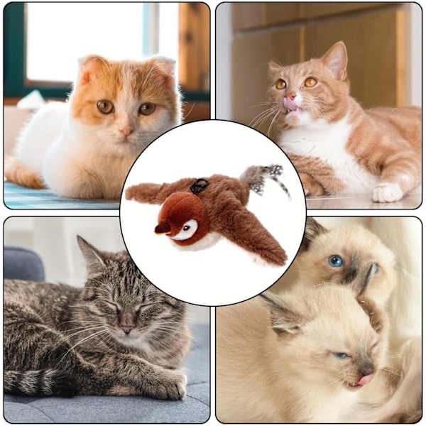 Electronic Interactive Flying Bird – Perfect Toy for Cats