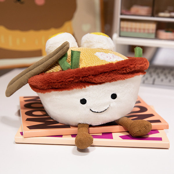 Jellycat pehmolelu sarja eläin kapybara pehmolelu nukke pehmolelu tukkumyynti 12cm Ramen
