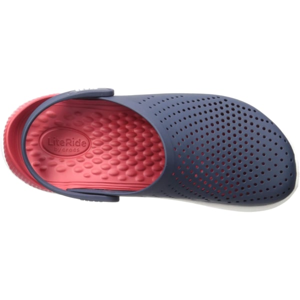 Crocs Unisex - LiteRide Clog Marinblå/Peppar 45/46 EU