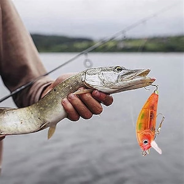 2024 Adventskalender Fiske Jul Nedräkning Fiske Dragsko, Jul 24 Dagars Fiske Dragsko Set för Fiskare Vuxna Män Tonårspojkar(12 Dagar-A)