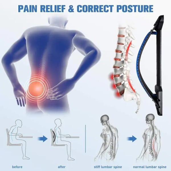 Pro Back Stretcher - Ryggsträckare och svankstöd