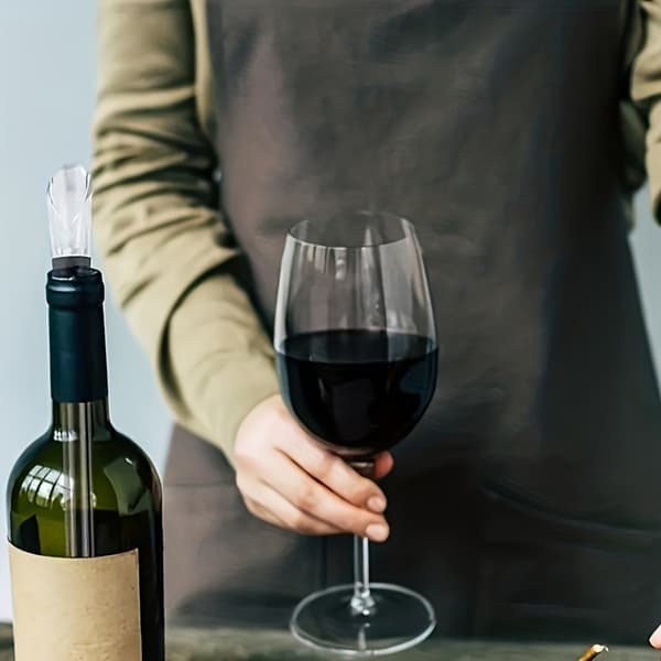 Is-vinkølerstav i rustfrit stål med sort greb til øldrikke 1pc Black