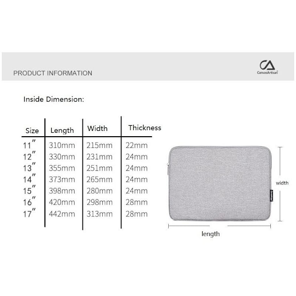 Laptopväska datorfodral / fodral till bärbar dator mörkblå 12 tommer