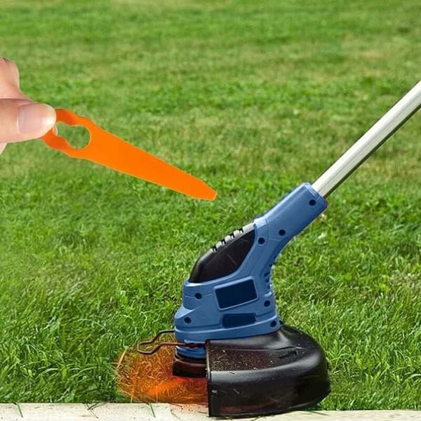 100-pakning plastblader kompatible med STIHL Polycut 2-2 Polycut 3-2 FSA 45 FSA 57 gresstrimmer