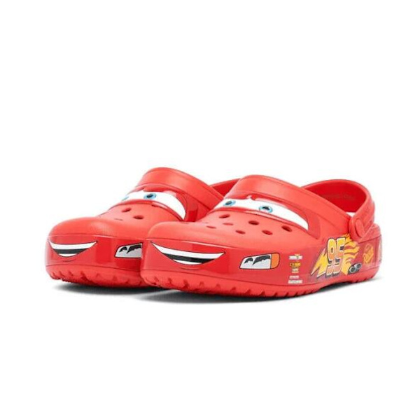 Crocs Lightning McQueen - Lightning McQueens utomhushus med tofflor 43