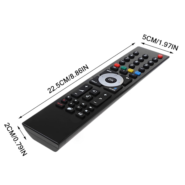 TV-fjernkontroll, erstatning for Smart TV-fjernkontroll for GRUNDIG TV TP7187R, tilbehør