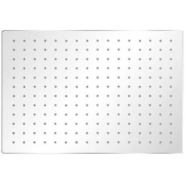 vidaXL Shower Head for Ceiling Shower, Stainless Steel 30x40 cm Rectangular Silver silver