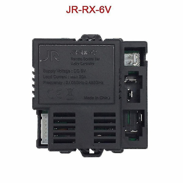 Jr-rx-12v Elbil til børn med Bluetooth-fjernbetjening, blød startkontrol Jr1958rx og Jr1858rx/jr1738rx JR1738RX Full set