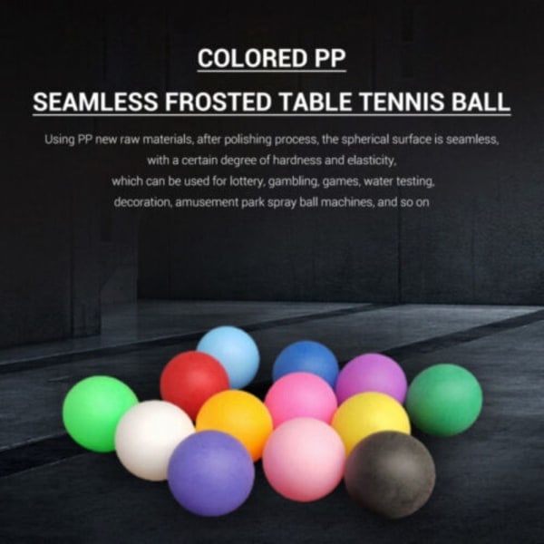 Assorterte farger bordtennisballer Bordtennisball 100/150 ST 100 st 150 st 150pcs