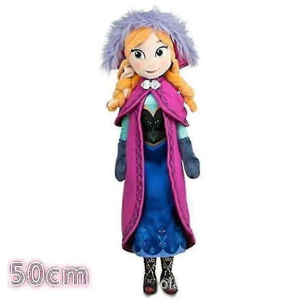 50 cm Elsa-nukke Elsa-nukke Lelut Täytetyt Lastenlelut {Db} 50cm anna