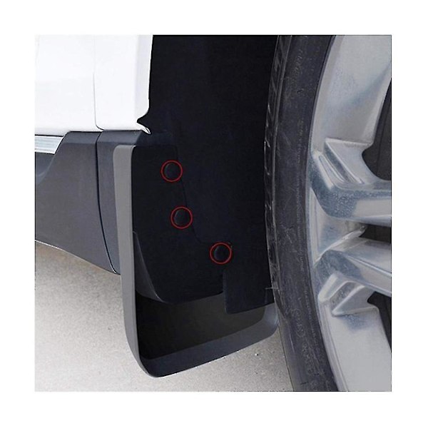 2024 Stänkskärmar för Xc40 2023 New Energy Flaps Stänkskydd Bil Stänkskärmar Fram Bak 4st
