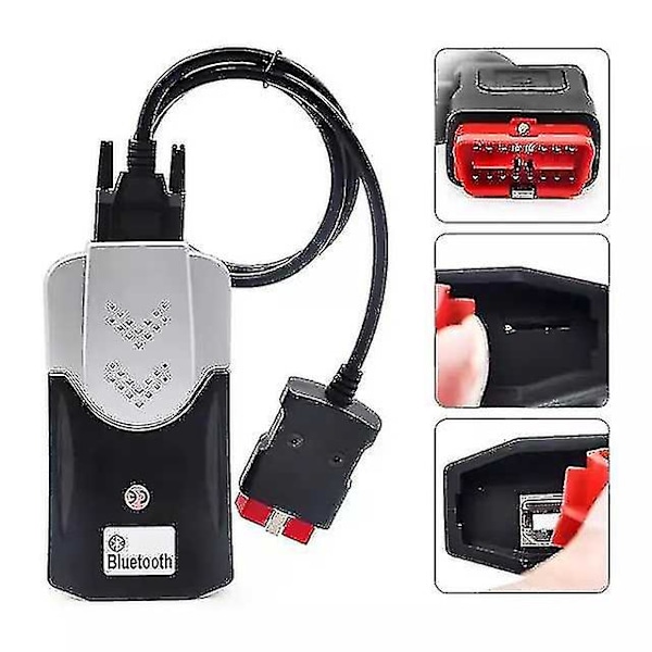 2024, 2023 Nya VCI VD TCS Pro Plus 2021.11 med Keygen Diagnostikverktyg för Delphis Bilar/Lastbilar OBD2 Scanner(JS)