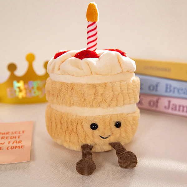 Jellycat pehmolelu sarja eläin kapybara pehmolelu nukke pehmolelu tukkumyynti 20cm Strawberry Cake