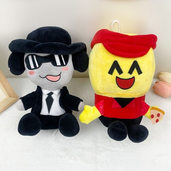 Forsaken Plysjleketøy Figur Samleobjekt Gave til Fans[JR] 2PCS