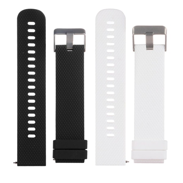 Klockarmband til Garmin Vivoactive 3 / Vivomove HR black+white