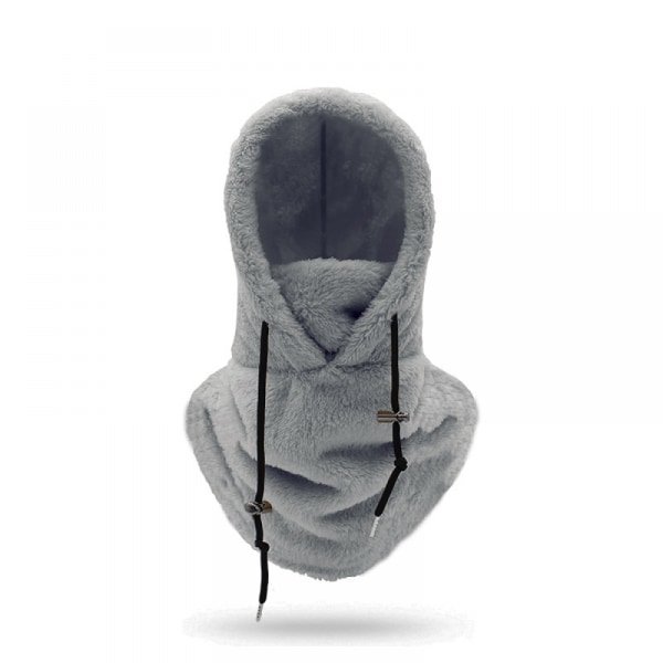 Sherpa Huva Skidmask Vinter Balaclava Kallt Väder Vindtät Justerbar Varm Huva Cover Hat Cap Scarf Rosa