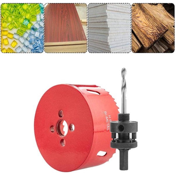 53 mm M42 Bi-Metal Hulsav til Træ Plast Aluminium