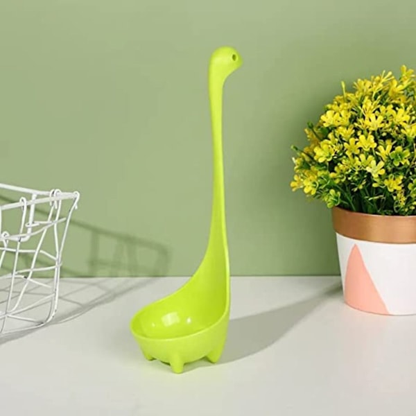 3-pack Nessie Soppslev Loch Ness Design Upprätt Sked Hemkök Bar Matlagningstillbehör