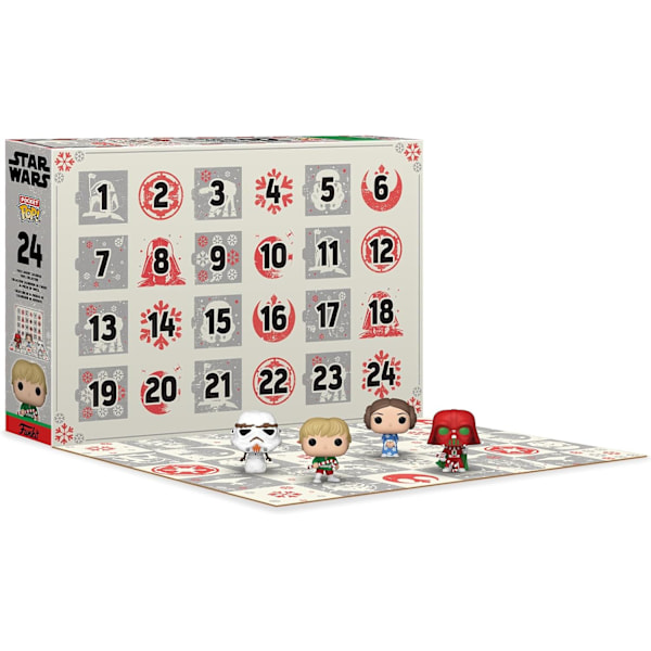 Funko Pop! Adventskalender: Star Wars - Holiday, flerfarvet