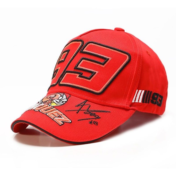 MONSTER ENERGY Monster Energy Broderte Sjåfør Caps Svar Style 3 Red