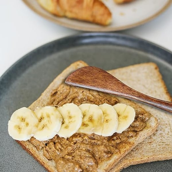 Træsmørknive (4-pak), et must-have til morgenmad