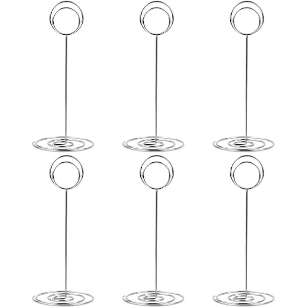 10-pack bordsnummerhållare, 220 mm höga, guld