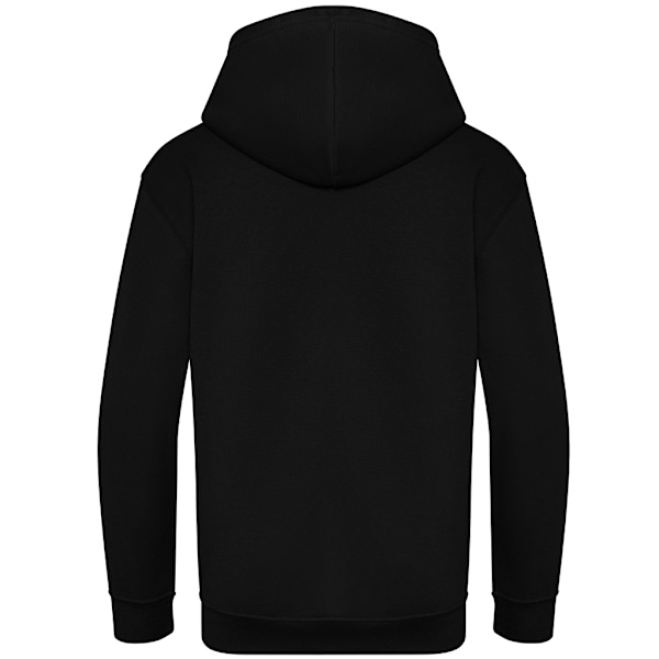 Awdis Børne/Børne Hoodie i økologisk bomuld 5-6 år Deep Black Deep Black Deep Black 5-6 Years