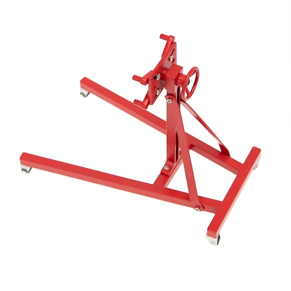 Metall roterande motorvändbar underhållsfäste motorstativ för 1/10 RC Crawler Car TRX4 Axial SCX-Perfet