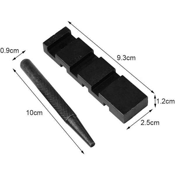 Profesjonelt kjedebruddsett Lommekjedebrudd Kjedebruddssag Reparasjonsverktøy Forhåndinnstilt motorsagstang Kjedebrudd Punch-Fe
