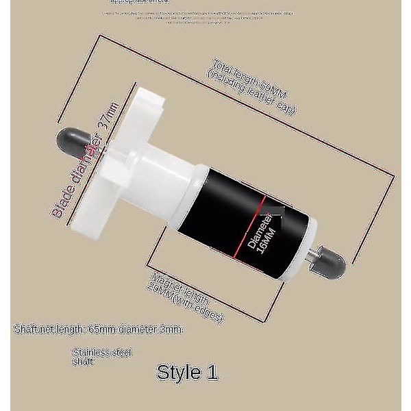 Lay Z Spa Impeller Rotor Super Stille Pumpe Passer Alle Lay Z Spa Fix E02 Bullrig Pumpe -n1982 [kk]