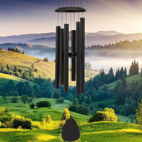 Wind-Chimes-Outdoor-Large-Decor, Deep Tone Soothing Melodic Tones Windchimes, Wind Chimes for Outside