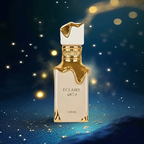 Eclaire EDP 100ml - Lattafa, en sjokoladegourmandduft, søt og sjarmerende for kvinner - Eau de Toilette