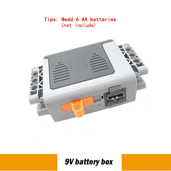 5 stk Power Function Motoriserte Klosser Power Kit 2 Medium Motorer, 1 Batterikasse, 1 IR-Fjernkontroll, 1