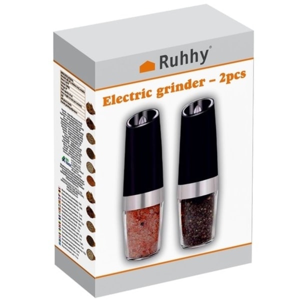 2-pack - Elektriska Salt- & Pepparkvarnar 700[ch]