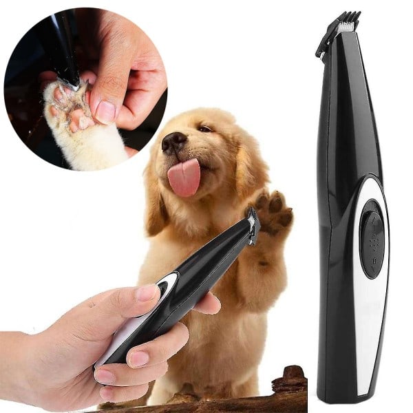 Elektrisk Djurfots Hårtrimmer Hund Grooming Pedikyr Klippare