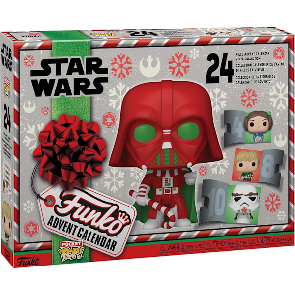 Funko Pop! Adventskalender: Star Wars - Holiday, flerfarget