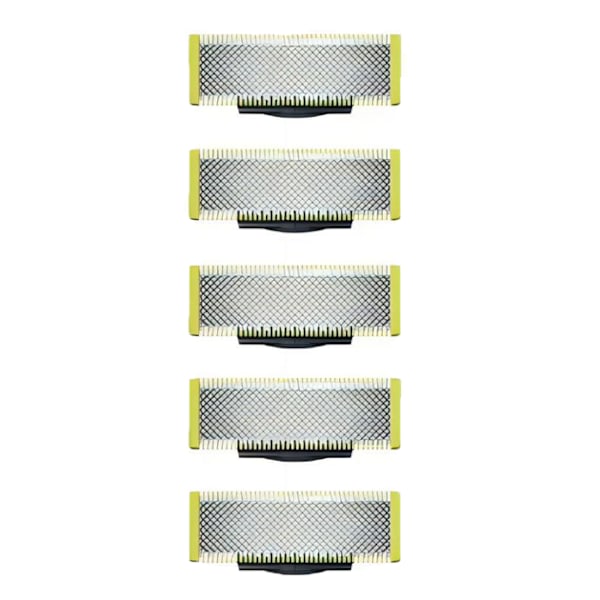 5-pakning Philips OneBlade erstatningsblad One Blade Pro for menn 5-pice