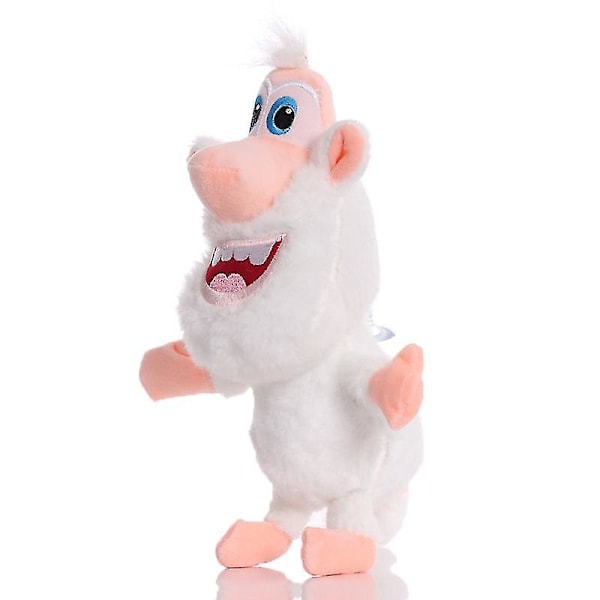 Ny Booba Buba Mjuk Plyschleksak 20/30/38cm Tecknad Leksak Vit Gris Cooper Fylld Docka För Barn Present Snabb 30 cm