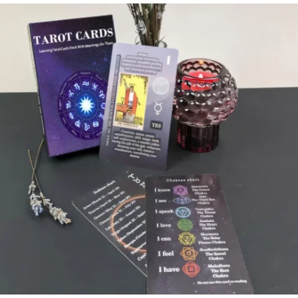 Tarot-pakkaus aloittelijoille Vintage-setti B