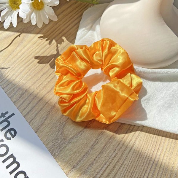 Selvlysende LED Hårelastikker, 6-pak Multicolor Scrunchies med 3 Lystilstande til Fester[JR] Gul, grön, blå, grå, vit, rosa
