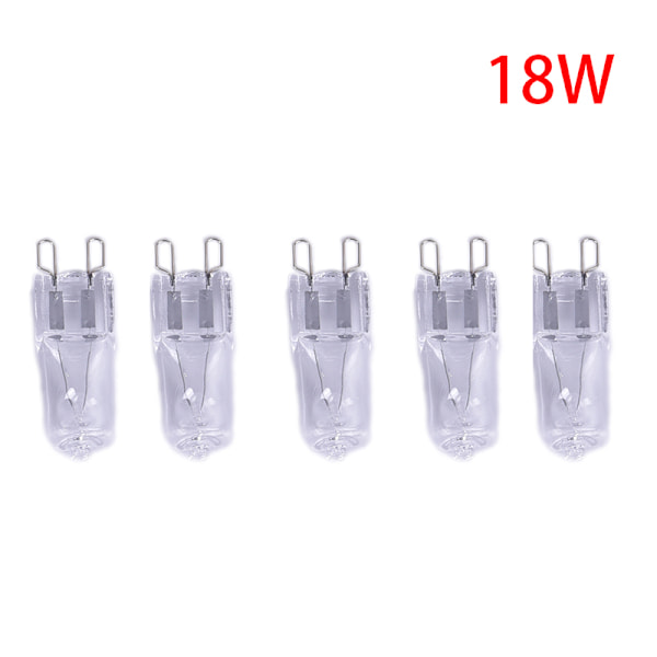 5 st G9 220V LED-lampa 18W 28W 33W 35W Halogenlampa Super Bright 18W