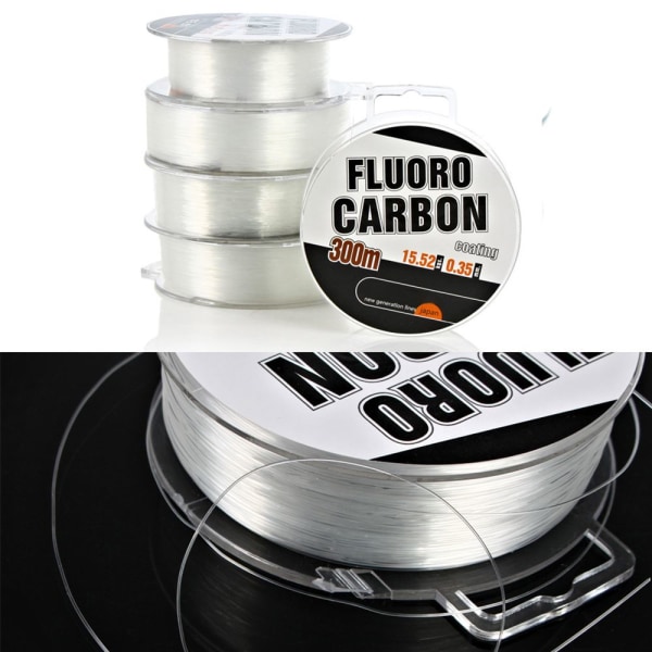 300M FluoroCarbon Fiskesnor Stærk Tråd DIA.-0,4MM Dia.-0.4mm