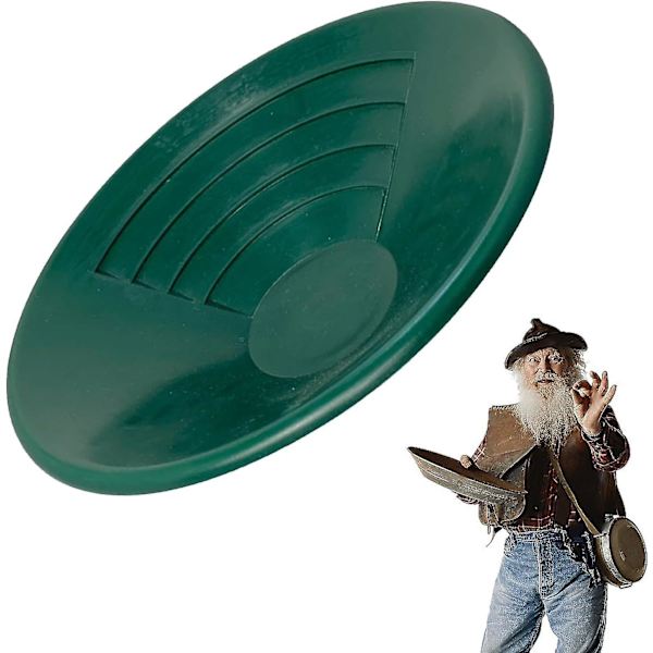 Guldpanna | Guldvaskningspanna Sifter | Guldsikt för Sökdetektor i Otillgängliga Berg, Vattenkällor, Floder, Gruvor