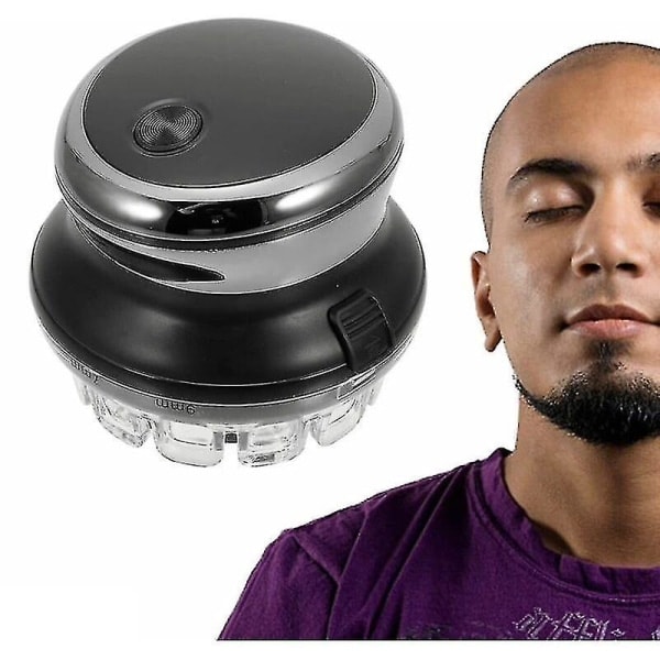 Bærbar Elektrisk Hårtrimmer 360 Graders Rotasjon Hårklippemaskin for Menn Barbering Skallet Hode Vanntett IPX6 1500mAh