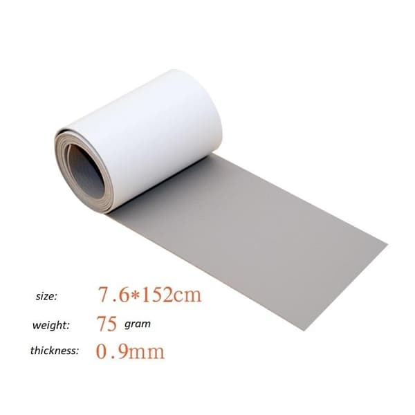Self-adhesive leather patch leather repair leather repair patch light gray-FA6- light gray ljusgrå 7.6*152cm 1st