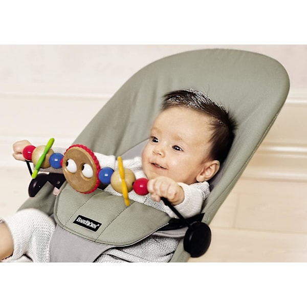 Babygungstol med matchande plastleksaker, sömn-hjälpande musik, det bästa