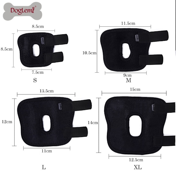 Lemmikkieläinten polvisuojat Koiran jalkatuki S