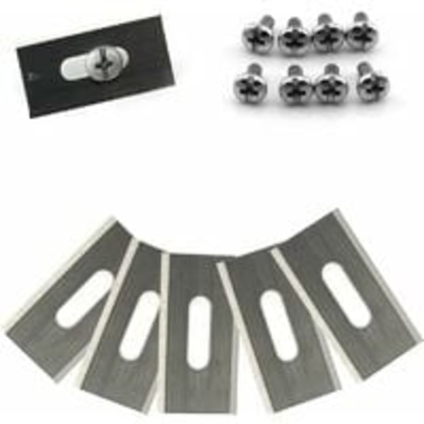 30-pack gräsklipparblad för Husqvarna med dubbla vassa blad i rostfritt stål 36,518,50,65 mm